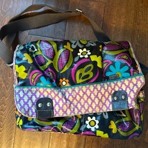 Vintage Fossil Messenger Bag